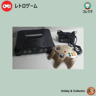 ニンテンドウ64(NINTENDO 64)のNINTENDO64 NUS-001 本体 ( #4925 )(家庭用ゲームソフト)