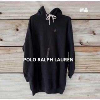 ポロラルフローレン(POLO RALPH LAUREN)のPOLO ラルフローレン　パーカーワンピ　ワンピース　パーカー　米国購入　新品(ひざ丈ワンピース)