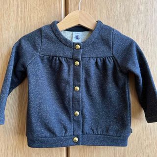 プチバトー(PETIT BATEAU)のプチバトー 18m/81cm カーディガン(カーディガン/ボレロ)