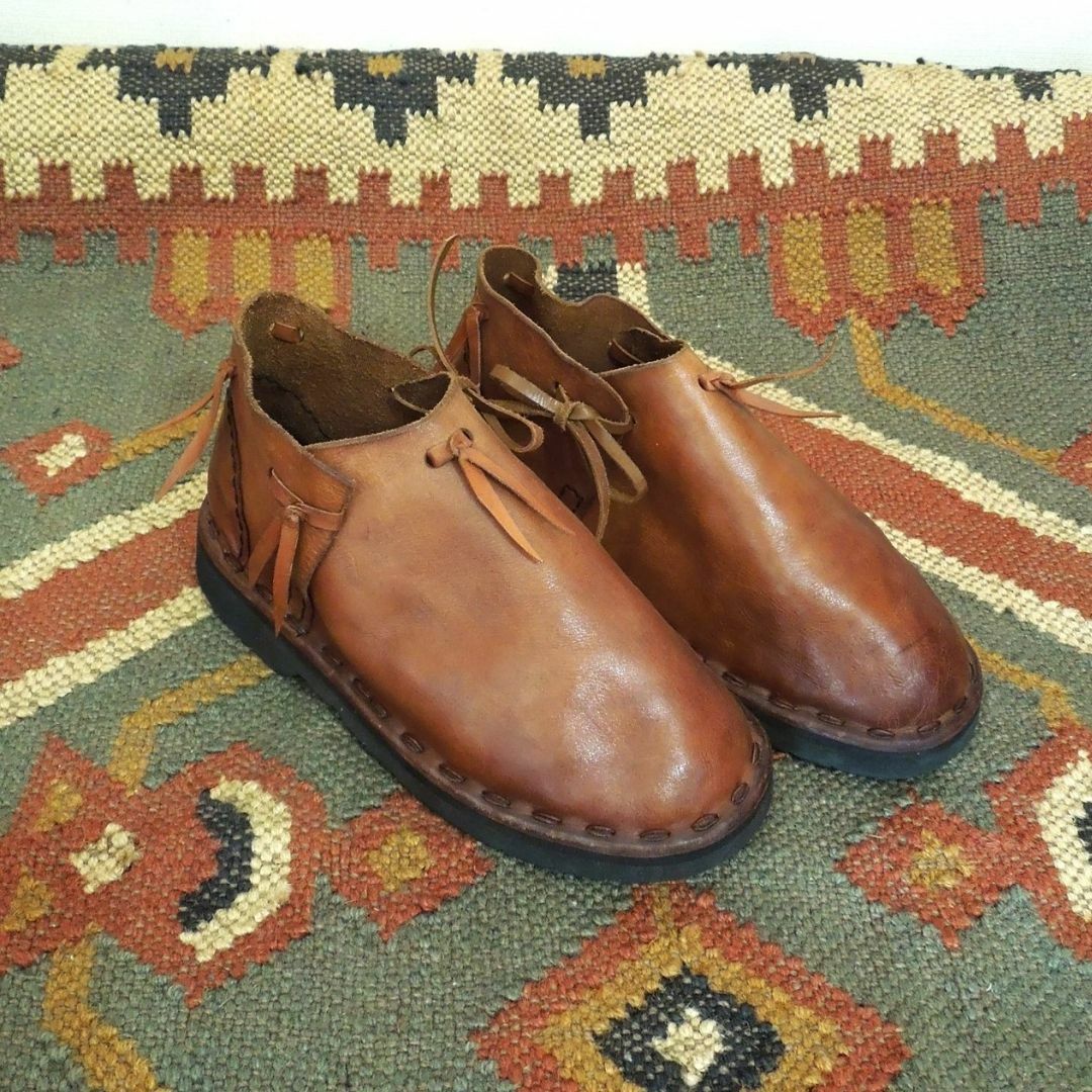 bighug 本革ネイティブ シューズ●タン レディースの靴/シューズ(スリッポン/モカシン)の商品写真