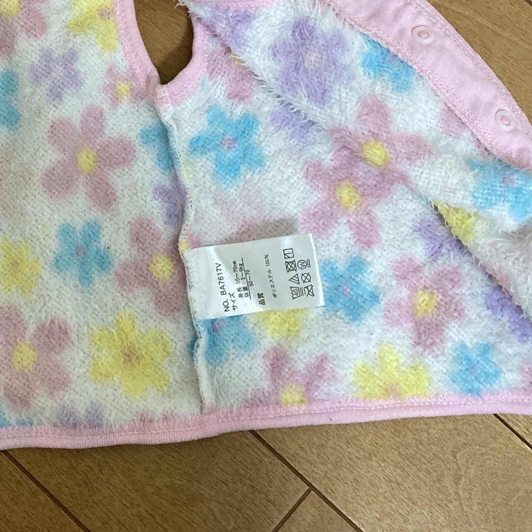 ベビーベスト キッズ/ベビー/マタニティのベビー服(~85cm)(その他)の商品写真