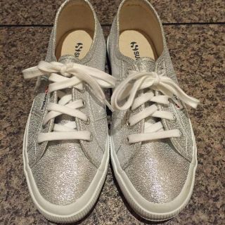 スペルガ(SUPERGA)の試着のみ スペルガ シルバー(スニーカー)