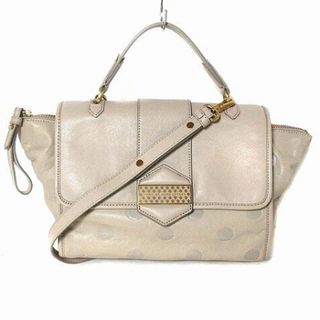 マークバイマークジェイコブス(MARC BY MARC JACOBS)のマークバイマークジェイコブス ショルダーバッグ ワンハンドル レザー グレージュ(ショルダーバッグ)