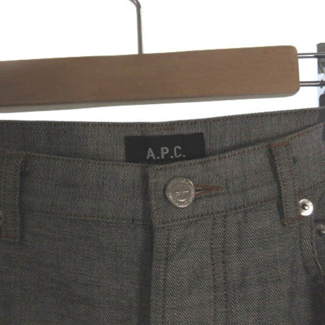 A.P.C(アーペーセー)のアーペーセー A.P.C. デニムパンツ ジーンズ クロップド グレー 33 メンズのパンツ(スラックス)の商品写真