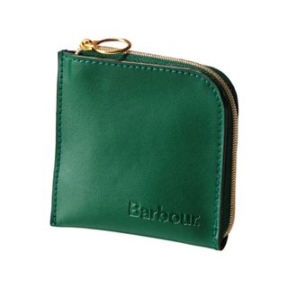 バーブァー(Barbour)の新品　Barbour バブアー　レザー製ミニ財布(折り財布)