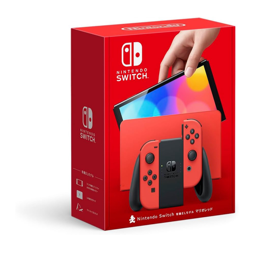 新品未開封 Nintendo Switch 有機ELモデル マリオレッド　 本体 エンタメ/ホビーのゲームソフト/ゲーム機本体(家庭用ゲーム機本体)の商品写真