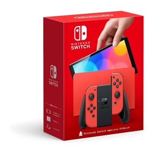 新品未開封 Nintendo Switch 有機ELモデル マリオレッド　 本体(家庭用ゲーム機本体)