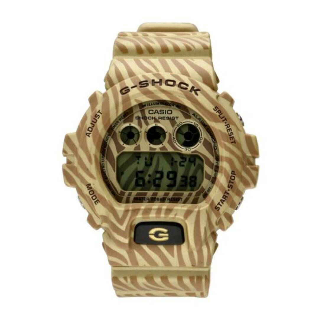 【G-SHOCK】DW-6900ZB メンズ 腕時計 ゼブラ柄 希少 ゴールド