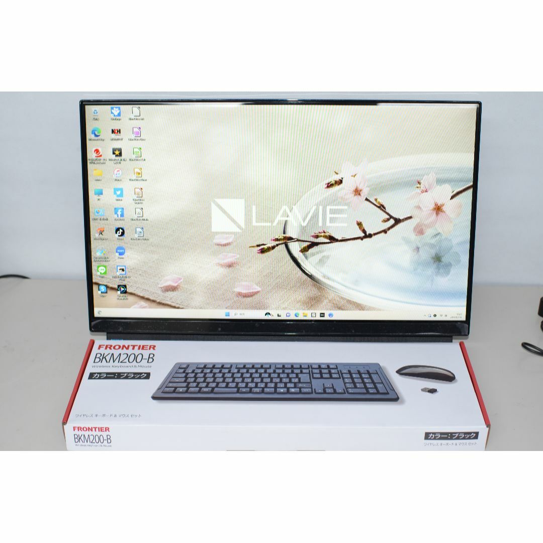 中古一体型パソコン Windows11+office NEC DA370/M