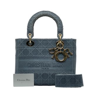 ディオール(Dior)のディオール LADY D LITE レディ ディ ライト ハンドバッグ ショルダーバッグ 2WAY キャンバス レディース Dior 【1-0121922】(ハンドバッグ)