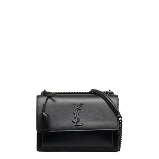 サンローラン(Saint Laurent)のサンローラン モノグラム サンセット ミディアム チェーン ショルダーバッグ 442906 レザー レディース SAINT LAURENT 【1-0121295】(ショルダーバッグ)