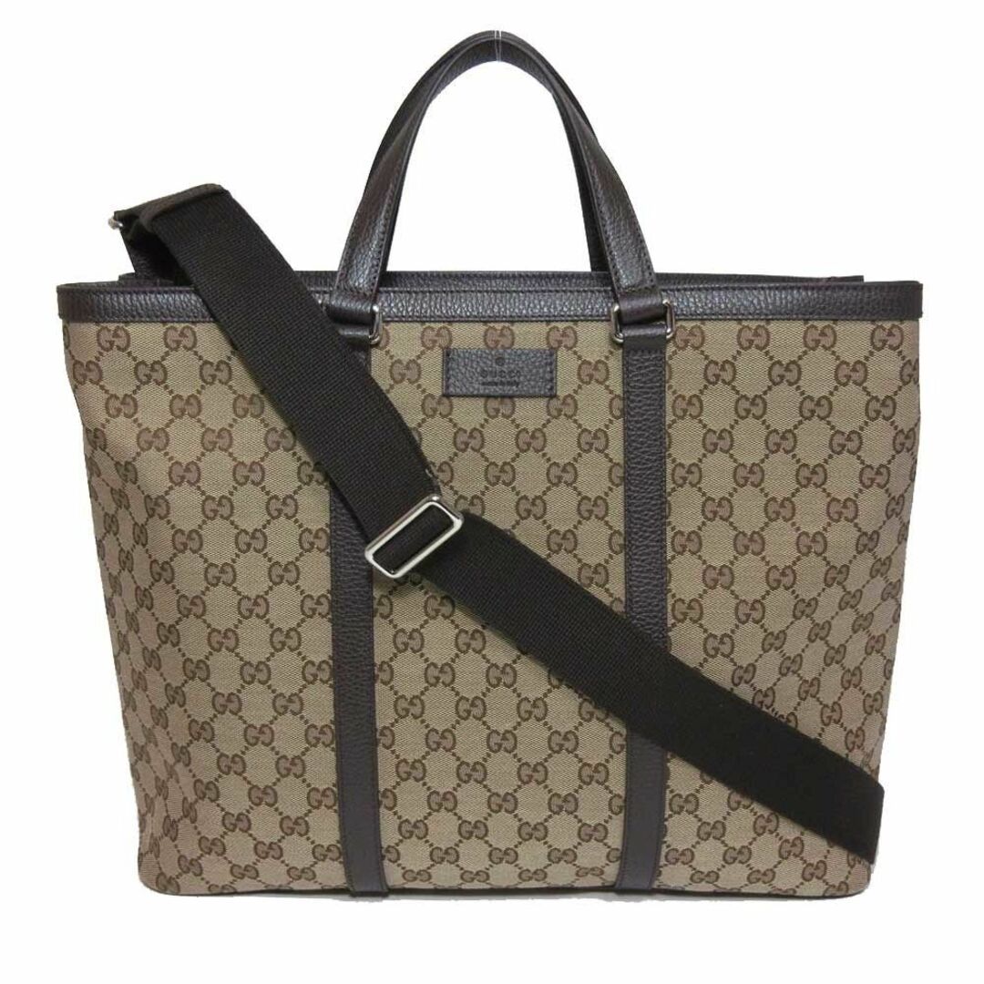 Gucci(グッチ)の【新品】グッチ 449169(ベージュ系) GUCCI トートバッグ レディース GGキャンバス インターロッキング 2WAY 斜めがけ GG柄 アウトレット レディースのバッグ(トートバッグ)の商品写真