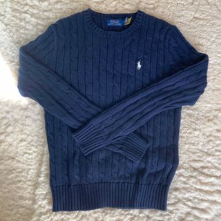 ポロラルフローレン(POLO RALPH LAUREN)のポロラルフローレン　コットンケーブルニット(ニット/セーター)