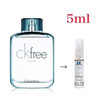 カルバンクライン(Calvin Klein)のカルバンクライン CK free シーケーフリー EDT 5ml 天香香水(ユニセックス)
