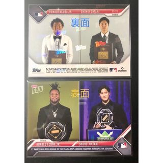 Topps - Topps now 大谷翔平選手 アクーニャ選手 ブラックフォーマルコーデ