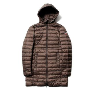 【新品未使用】 JOTT ジョット ダウンジャケット ロング丈 レディース DOWN JACKET LONG HOODIE VERO 2.0 FW23WDOW14 【Lサイズ/TAUPE】(ロングコート)