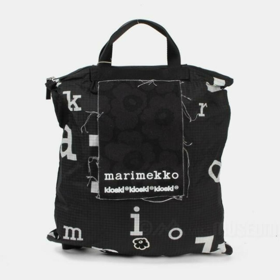 marimekko(マリメッコ)の【新品未使用】 marimekko マリメッコ バッグ リュック レディース FUNNY B-PACK MARIMERKKI 092209 【BLACK】 レディースのバッグ(リュック/バックパック)の商品写真