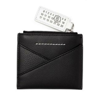 MM6 - 【新品未使用】 MM6 Maison Margiela エムエムシックス 財布 JAPANESE 6 SLG - ZIP CARDHOLDER レディース SA6UI0015P5691 【BLACK】