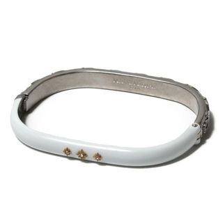 マルタンマルジェラ(Maison Martin Margiela)の【新品未使用】 Maison Margiela メゾン マルジェラ レディース メンズ バングル BANGLE SM1UY0086P6478 【4/P.BURATTATO/WHITE/YG.PLATING】(ブレスレット/バングル)