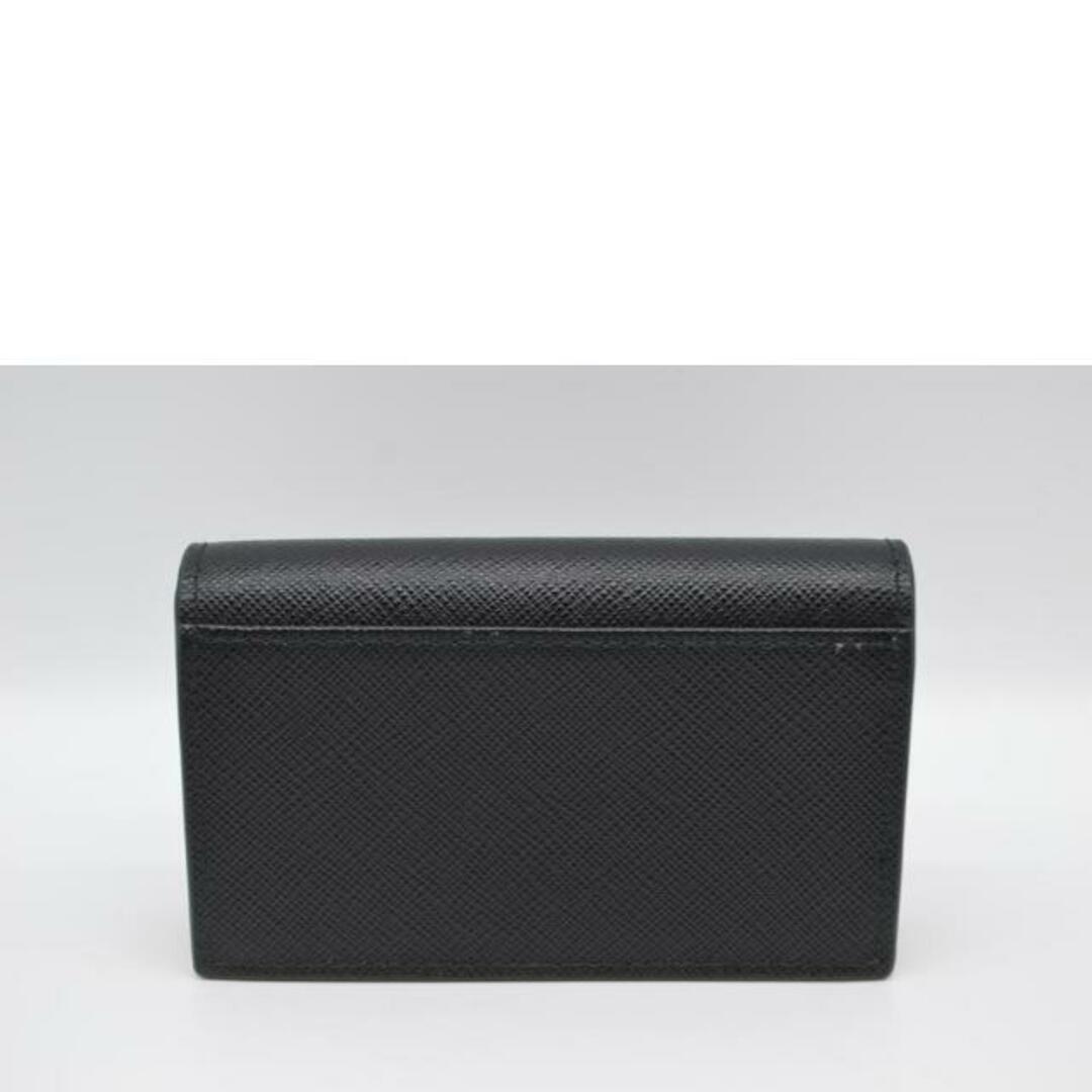 PRADA プラダ/サフィアーノフィオッコカードケース/ネロ/1MC122 PRADA プラダ/サフィアーノフィオッコカードケース/ネロ/1MC122
