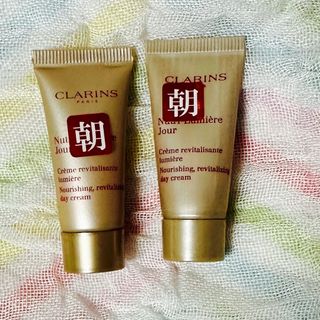 クラランス(CLARINS)のクラランス Ｎルミエール デイ クリーム サンプル2点セット　新品未開封(フェイスクリーム)