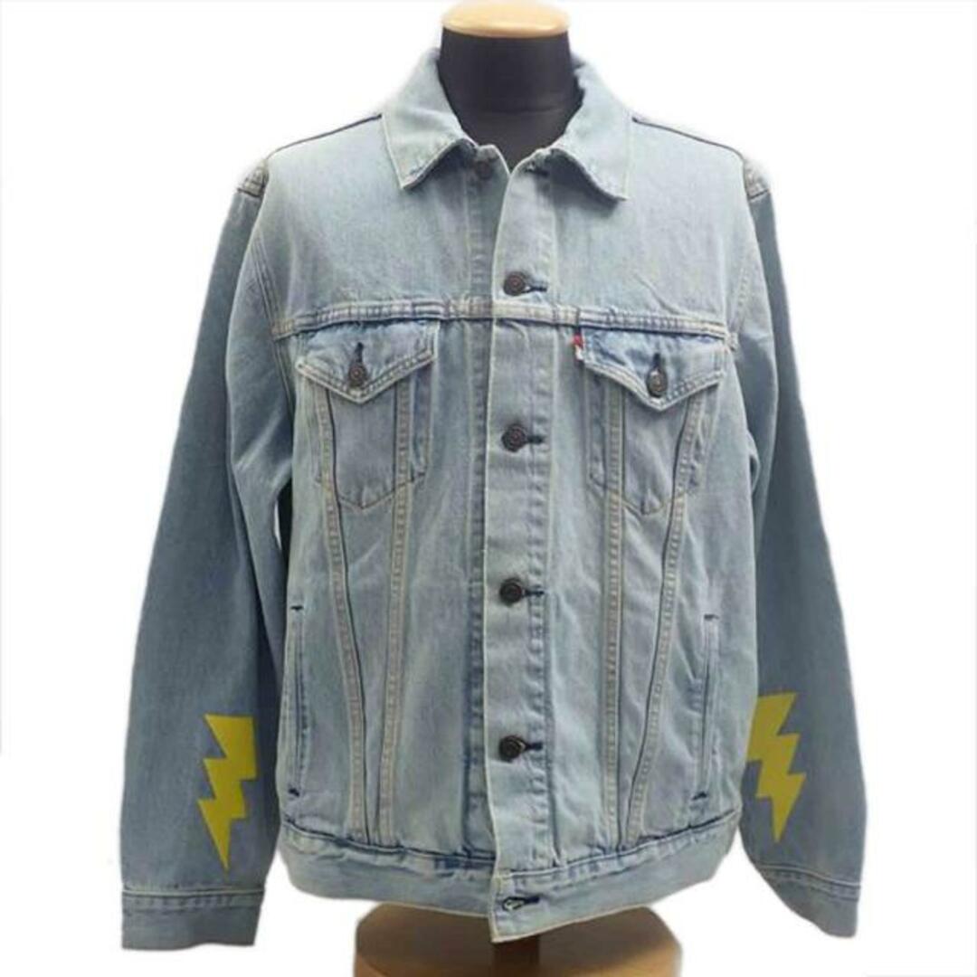 Levis XPOKEMON リーバイスXポケモン/★LIVIS×ピカチュウ デニムJKT/L/L/メンズアウター/Bランク/62【中古】 メンズのジャケット/アウター(ダッフルコート)の商品写真