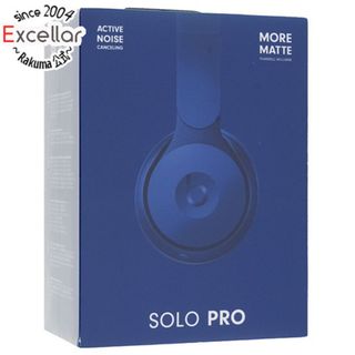 ビーツバイドクタードレ(Beats by Dr Dre)のbeats by dr.dre　ヘッドホン Solo Pro More Matte Collection MRJA2FE/A ダークブルー(ヘッドフォン/イヤフォン)