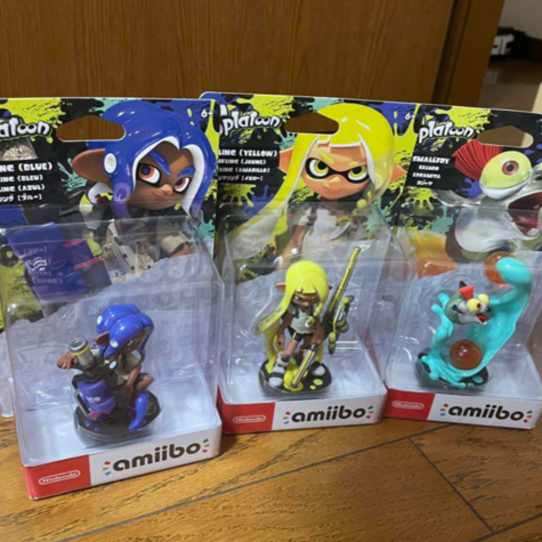 amiibo トリプルセット エンタメ/ホビーのフィギュア(ゲームキャラクター)の商品写真