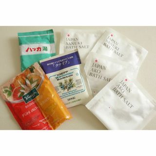 クナイプ(Kneipp)の新品 JAPAN AKO BATH SALT 赤穂のバスソルト・クナイプ等計7個(タオル/バス用品)