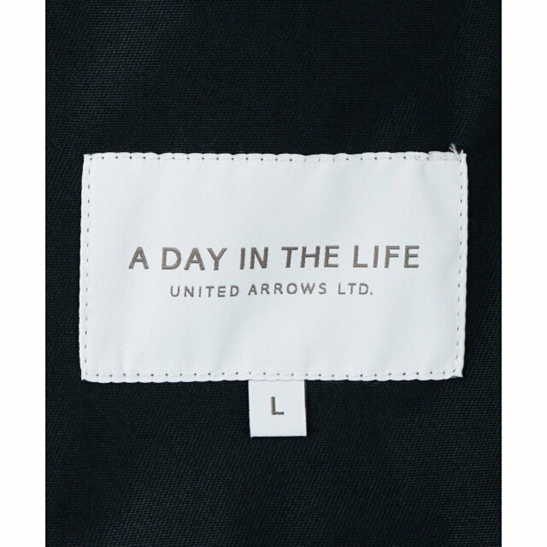 a day in the life(アデイインザライフ)の【NAVY】ツイルショールカラーコート -はっ水- <A DAY IN THE LIFE> メンズのジャケット/アウター(その他)の商品写真