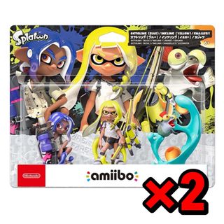 ニンテンドースイッチ(Nintendo Switch)のamiibo スプラトゥーン3 ×2(ゲームキャラクター)