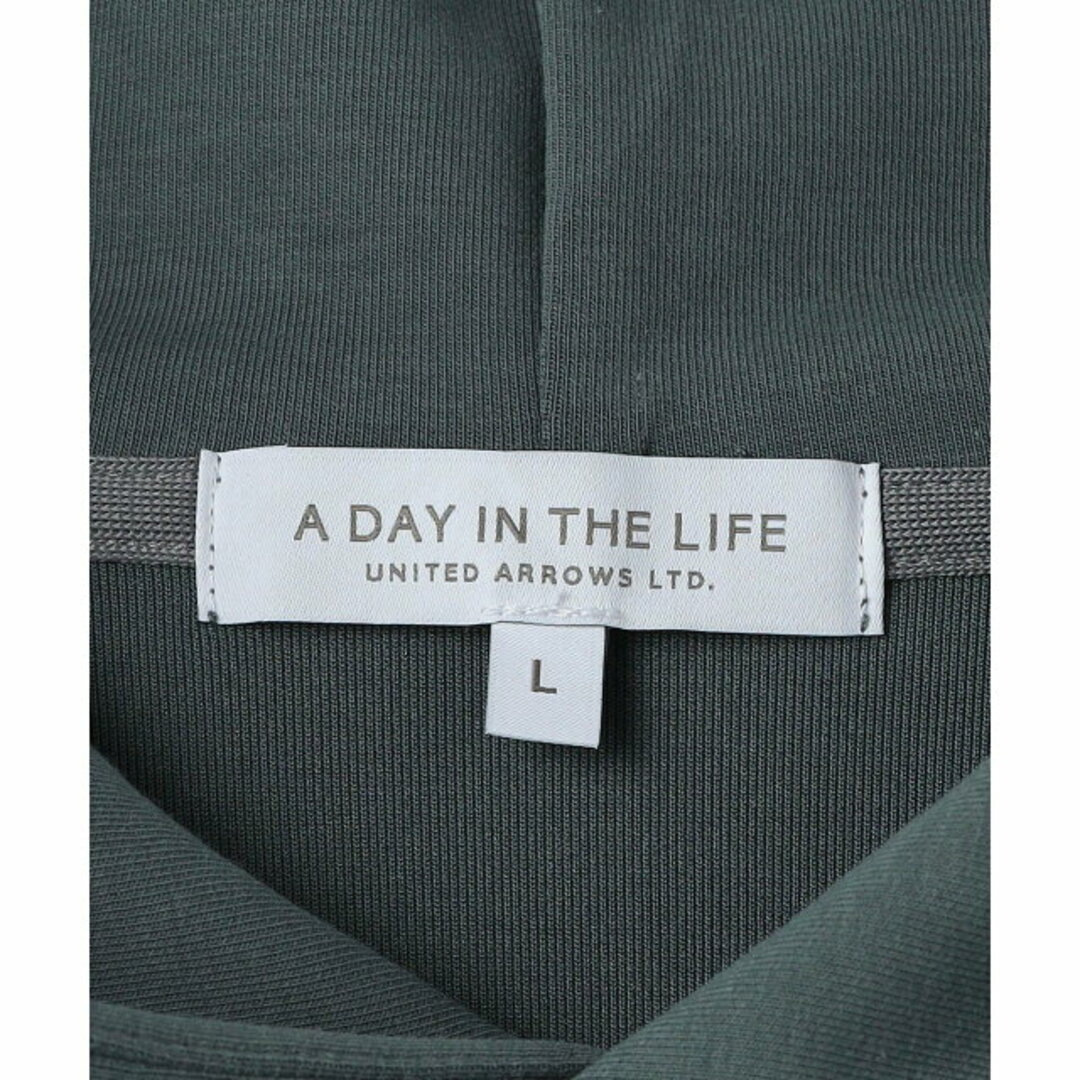 a day in the life(アデイインザライフ)の【TURQUOISE】【S】ダンボールニット フォーム パーカー<A DAY IN THE LIFE> メンズのトップス(Tシャツ/カットソー(半袖/袖なし))の商品写真