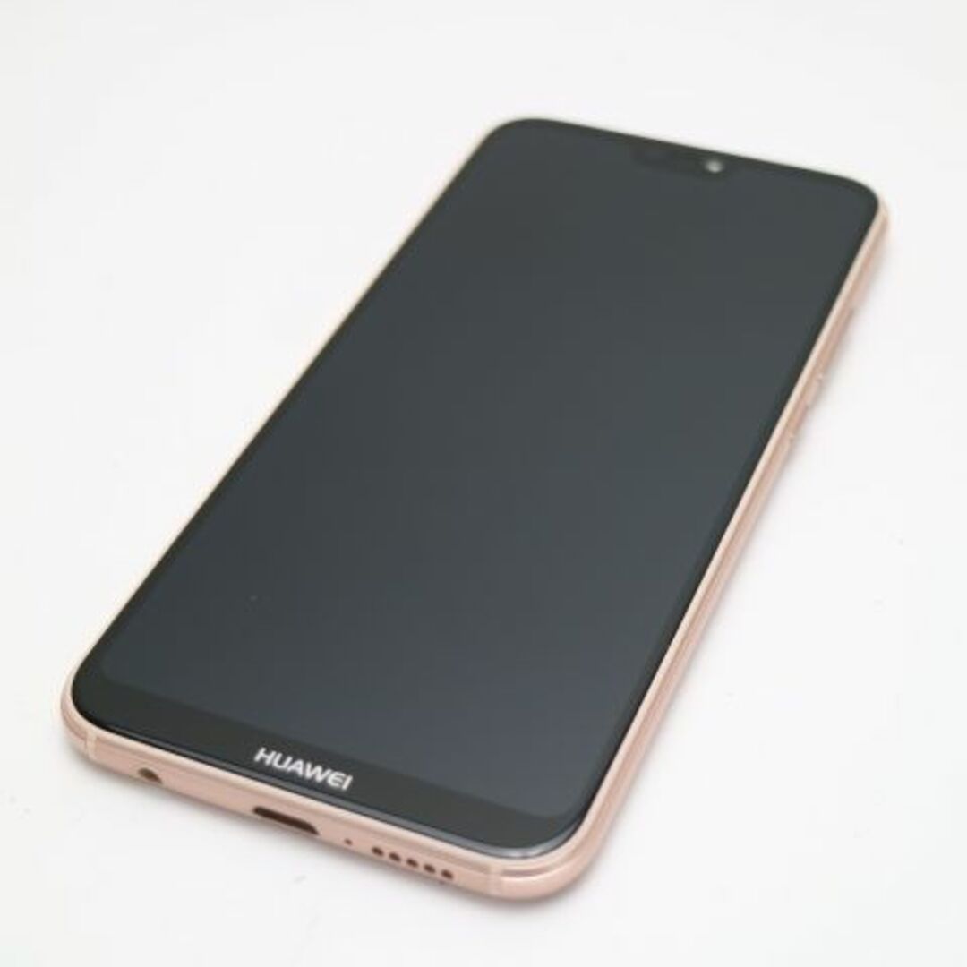 HUAWEI(ファーウェイ)の超美品 SIMフリー HUAWEI P20 lite ピンク 白ロム  スマホ/家電/カメラのスマートフォン/携帯電話(スマートフォン本体)の商品写真