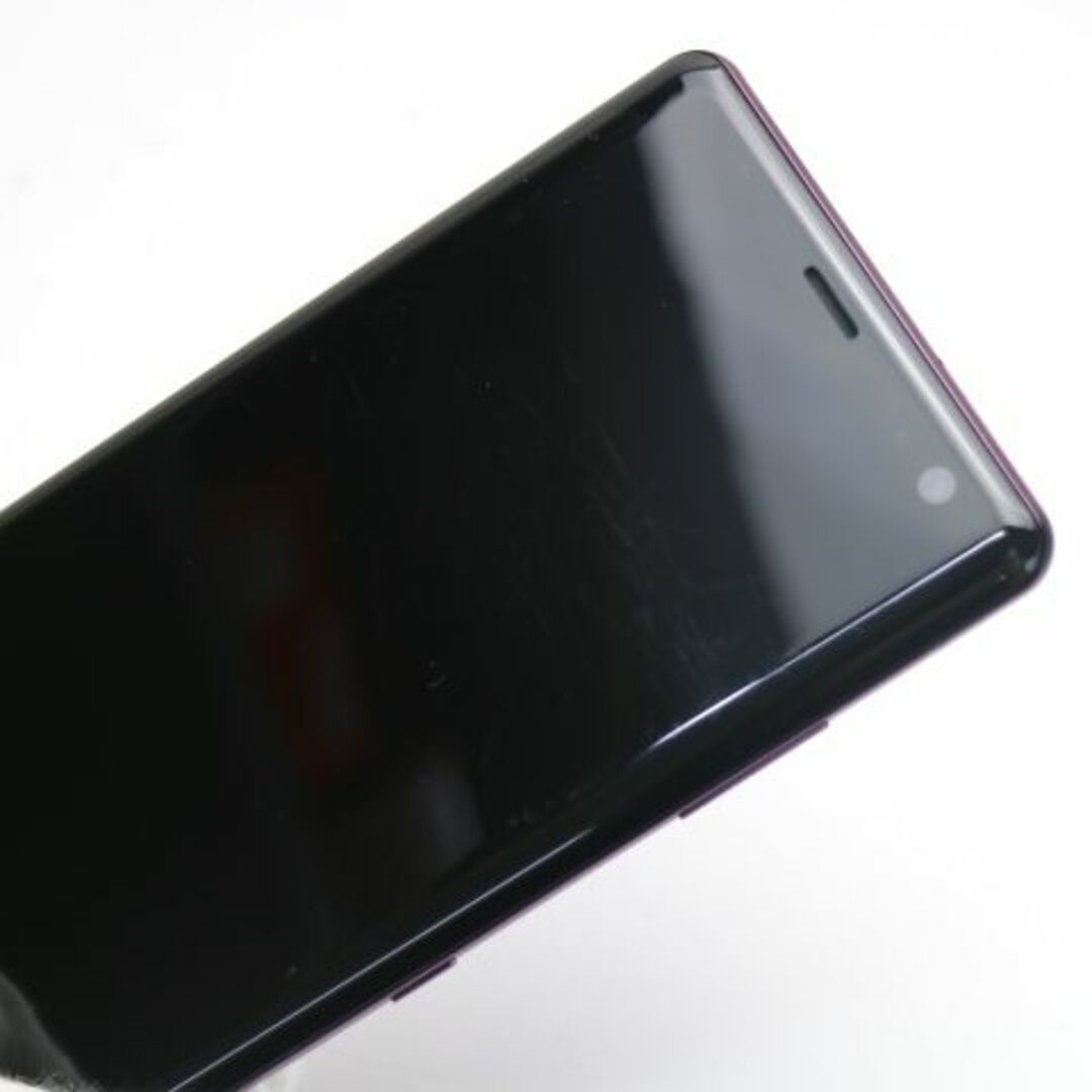 SONY(ソニー)の801SO Xperia XZ3 ボルドーレッド  SIMロック解除済み M777 スマホ/家電/カメラのスマートフォン/携帯電話(スマートフォン本体)の商品写真