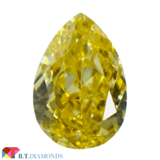 FANCY INTENSE ORANGY YELLOW 0.213ct PS(その他)