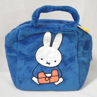 ミッフィー(miffy)のミッフィー コロっとランチバッグ ブルー miffy(トートバッグ)