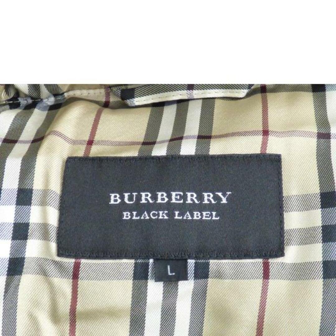 BURBERRY BLACK LABEL バーバリー ブラックレーベル/ダウンジャケット/BMP04-533-78/L/メンズアウター/Bランク/64【中古】 メンズのジャケット/アウター(ダッフルコート)の商品写真