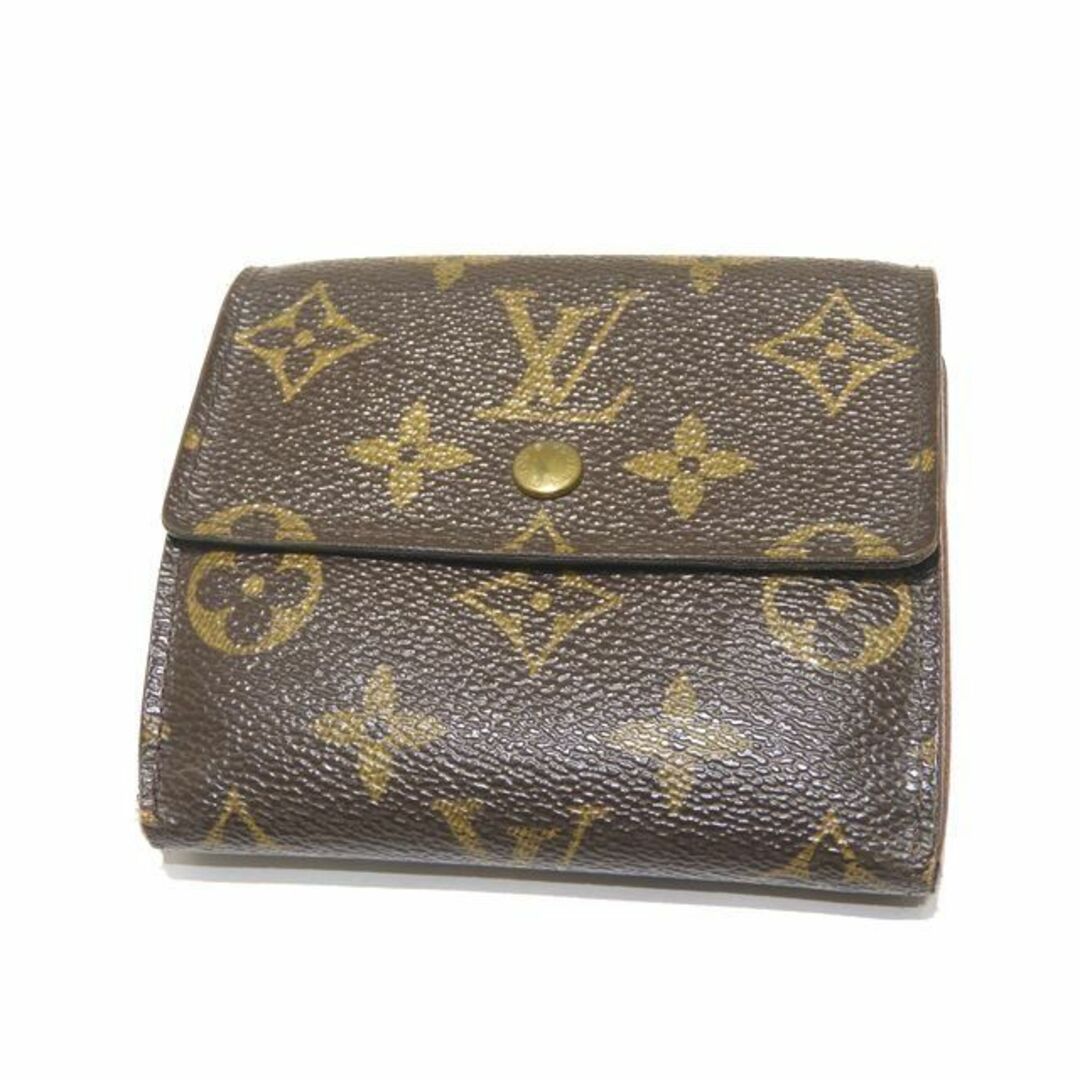 LOUIS VUITTON ヴィトン Wホック 折り財布 エリーズ ☆ M61654 モノグラム レディース ▼ SP0042 小物 6A