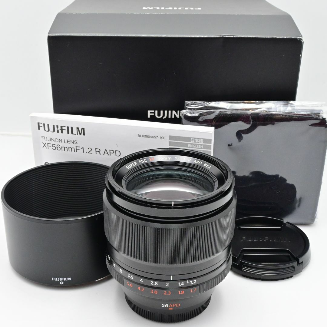 富士フィルムFUJIFILM　XF56MMF1.2 R APD スマホ/家電/カメラのカメラ(レンズ(単焦点))の商品写真