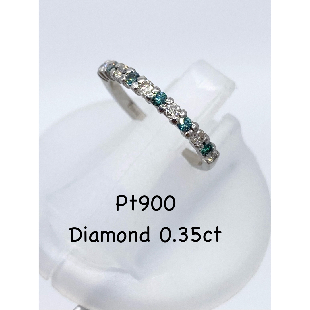 ダイヤモンド 計0.35ct Pt900 リング レディースのアクセサリー(リング(指輪))の商品写真