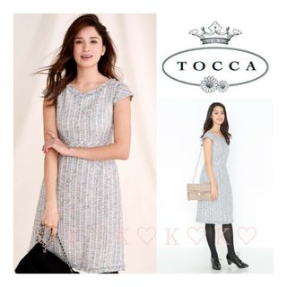 トッカ(TOCCA)の〘クリーニング済み〙TOCCA＊HEAVEN ドレス(ひざ丈ワンピース)