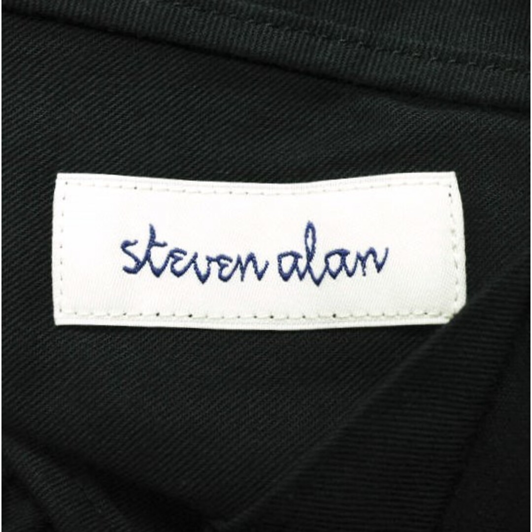 steven alan(スティーブンアラン)のSteven Alan スティーブンアラン 日本製 R/L/C SUPER BAGGY TAPERED HALF EASY PANTS - ANKLE スーパーバギーテーパードイージーパンツ 8114-217-0508 XL ブラック ボトムス【中古】【Steven Alan】 メンズのパンツ(その他)の商品写真