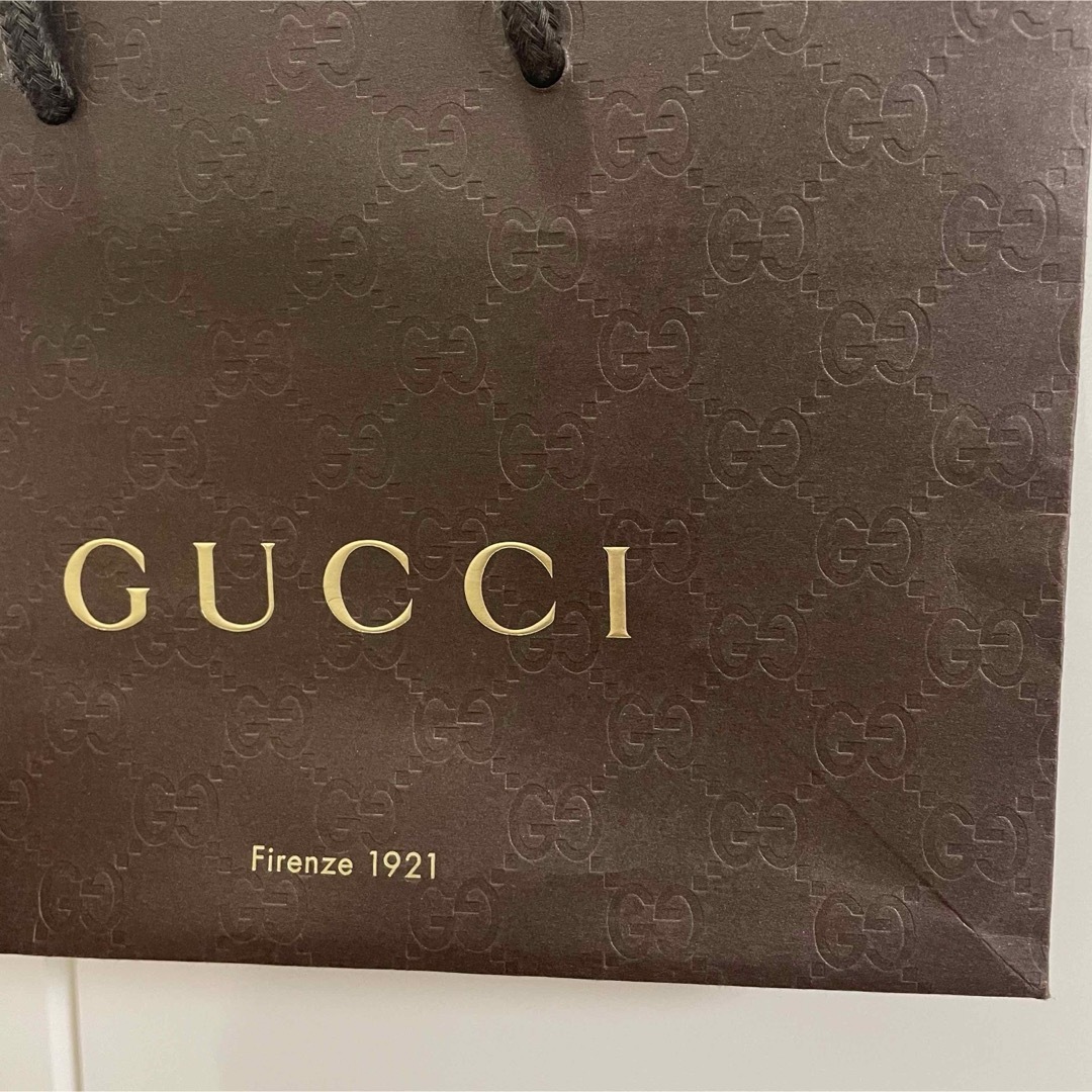 Gucci(グッチ)の【値下げ不可】GUCCIのショップ袋 レディースのバッグ(ショップ袋)の商品写真