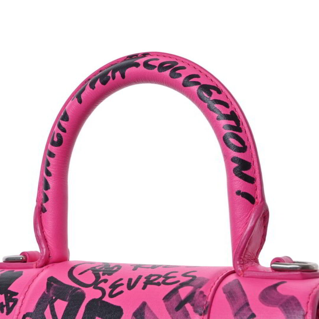 BALENCIAGA - BALENCIAGA グラフィティ アワーグラス バッグの BALENCIAGA - BALENCIAGA グラフィティ アワーグラス バッグの