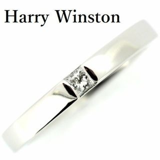 ハリーウィンストン(HARRY WINSTON)のハリーウィンストン プリンセス ダイヤモンド リング Pt950 12.5号(リング(指輪))