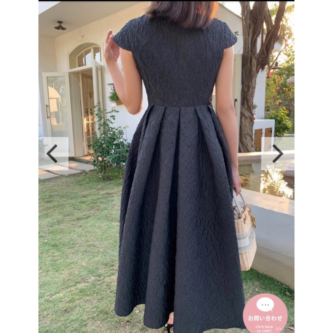 BIRTHDAY BASH(バースデーバッシュ)の【birthday bash】HEPBURN DRESS レディースのワンピース(ロングワンピース/マキシワンピース)の商品写真