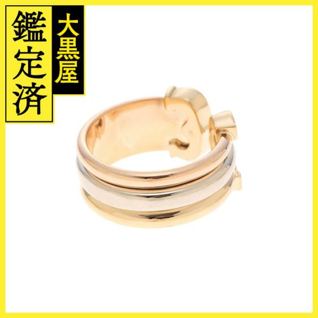 Cartier(カルティエ)のCartier　2Cワイドリング　K18YG/WG/PG　＃52【205】 レディースのアクセサリー(リング(指輪))の商品写真