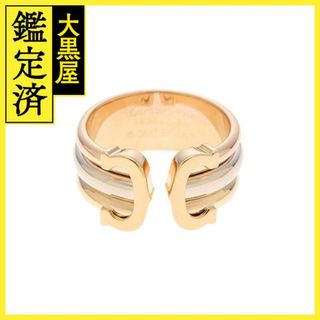 カルティエ(Cartier)のCartier　2Cワイドリング　K18YG/WG/PG　＃52【205】(リング(指輪))