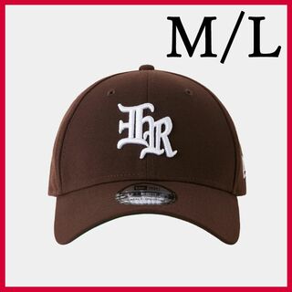 新品 M/L ER LOGO CAP Brown New Era キャップ 帽子(キャップ)