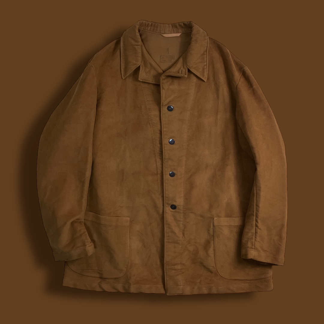 VINTAGE - 60s イタリア軍 ホスピタルモールスキンジャケット VINTAGE - 60s イタリア軍 ホスピタルモールスキンジャケット
